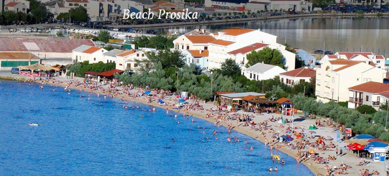 Apartments Pampas Island Pag باغ المظهر الخارجي الصورة