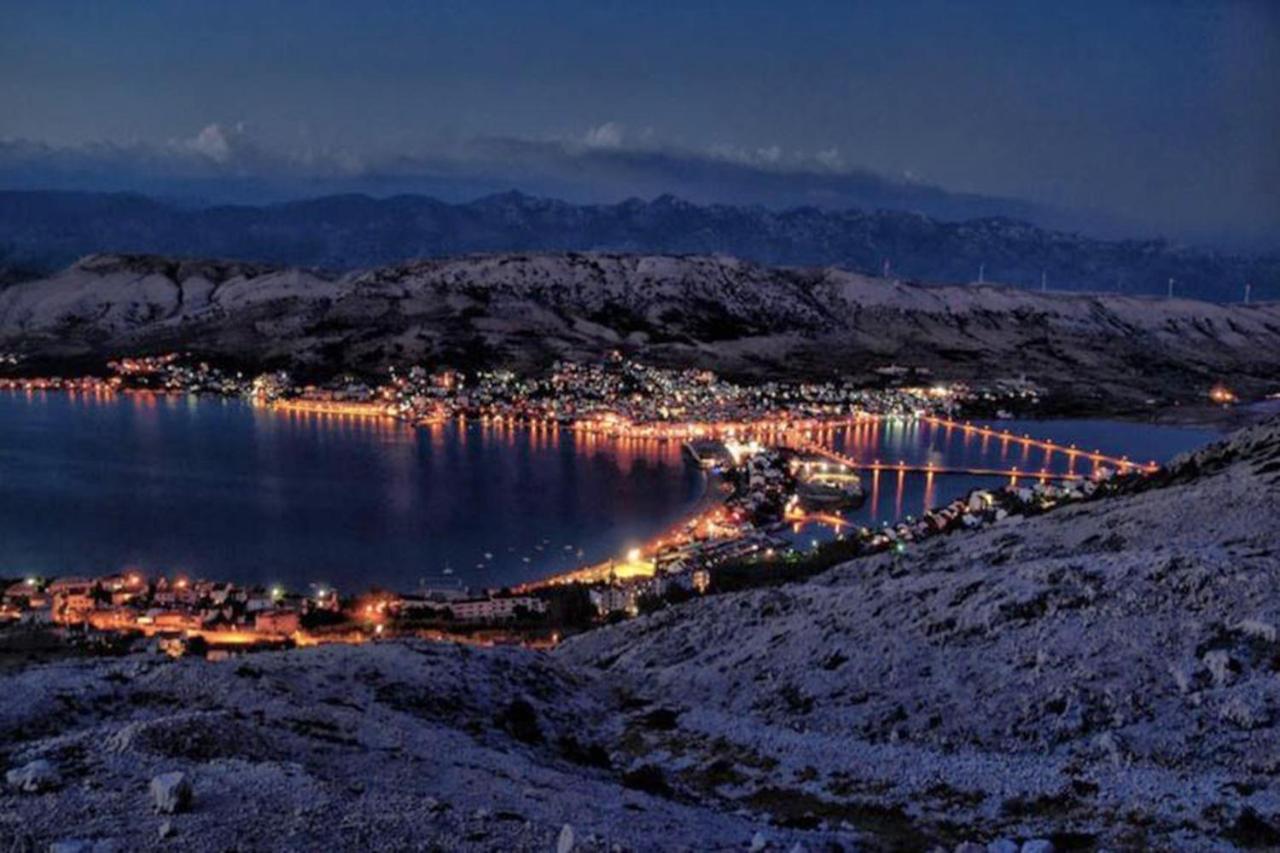 Apartments Pampas Island Pag باغ المظهر الخارجي الصورة